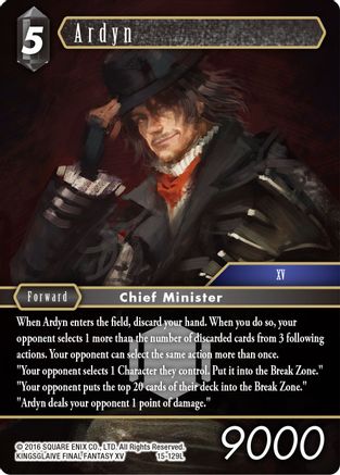 Ardyn (15-129L) - Crystal Dominion Foil