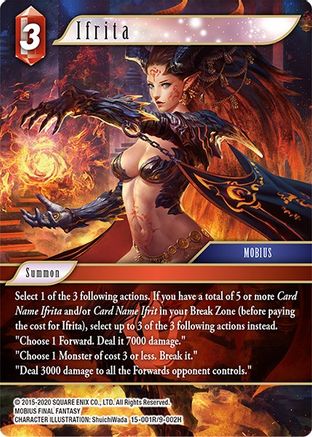 Ifrita (15-001R/9-002H) - Crystal Dominion