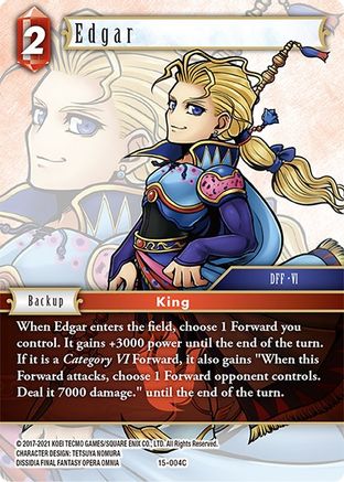 Edgar (15-004C) - Crystal Dominion Foil