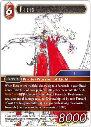 Faris (15-012H) - Crystal Dominion Foil