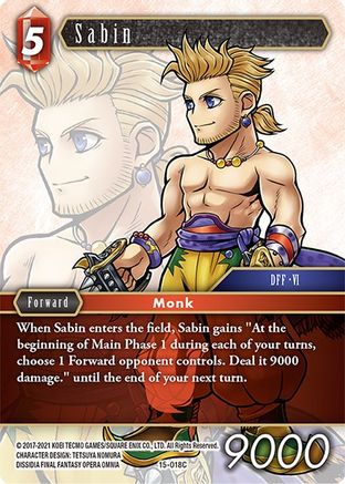 Sabin (15-018C) - Crystal Dominion Foil