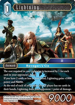 Lightning (15-041l) - Crystal Dominion Foil