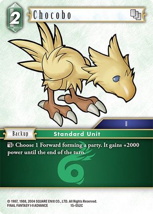 Chocobo (15-052C) - Crystal Dominion