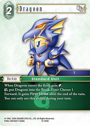 Dragoon (15-058C) - Crystal Dominion Foil