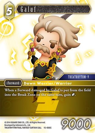 Galuf (15-066C) - Crystal Dominion Foil