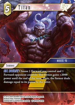 Titan EX (15-075R/6-075R) - Crystal Dominion Foil