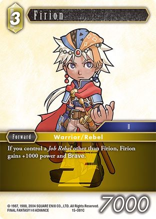 Firion - 15-081C (15-081C) - Crystal Dominion