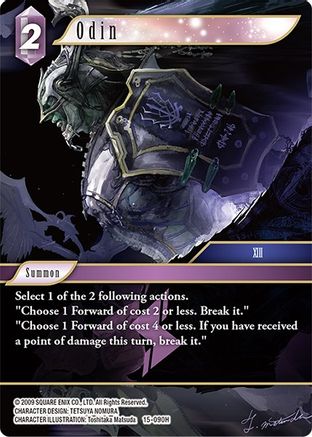 Odin (15-090H) - Crystal Dominion Foil