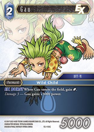 Gau EX (15-110C) - Crystal Dominion