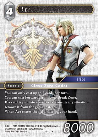 Ace (15-127H) - Crystal Dominion Foil