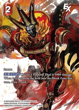 Brynhildr EX (Full Art) (15-014H) - Crystal Dominion