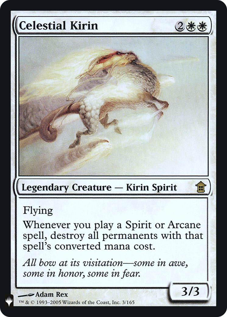 Celestial Kirin (LIST-SOK-3) - The List Foil