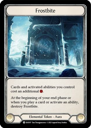 Frostbite (EVR197) - Everfest 1st Edition Rainbow Foil