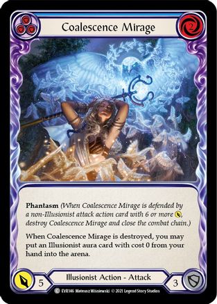 Coalescence Mirage (Blue) (EVR146) - Everfest 1st Edition