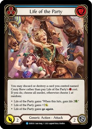 Life of the Party (Blue) (EVR163) - Everfest 1st Edition