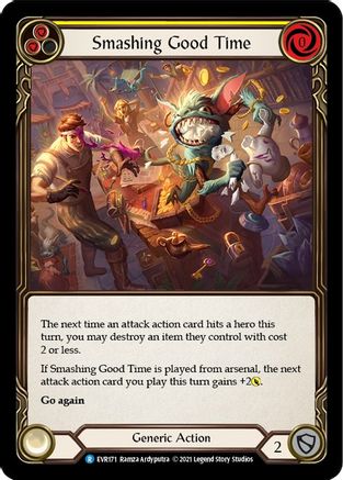 Smashing Good Time (Yellow) (EVR171) - Everfest 1st Edition Rainbow Foil