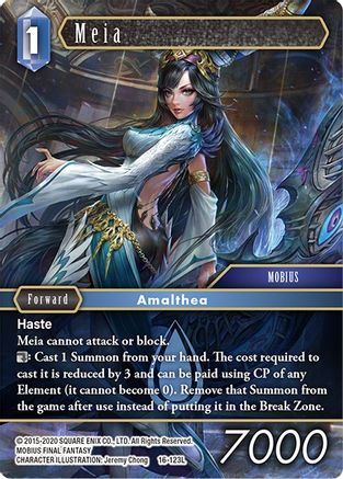 Meia (16-123L) - Emissaries of Light Foil