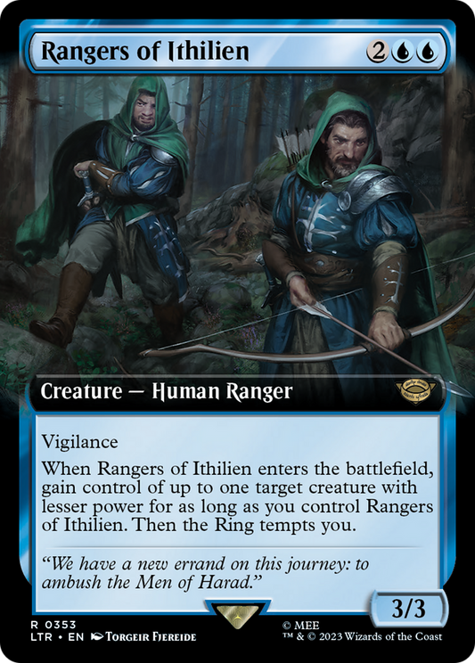 Rangers of Ithilien (LTR-353) - The Lord of the Rings: Tales of Middle-earth: (Extended Art)