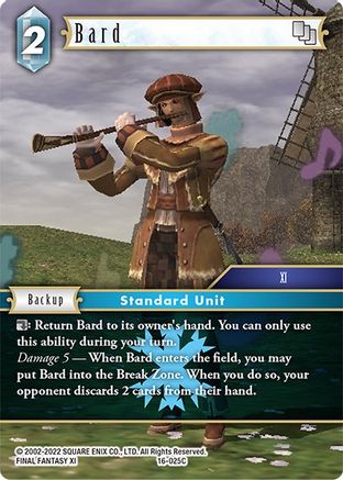 Bard (16-025C) - Emissaries of Light Foil