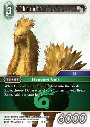 Chocobo (16-054C) - Emissaries of Light Foil