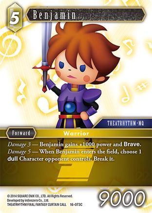 Benjamin (16-073C) - Emissaries of Light Foil