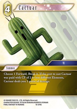 Cactuar (16-074C) - Emissaries of Light