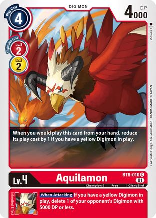 Aquilamon (BT8-010) - New Awakening