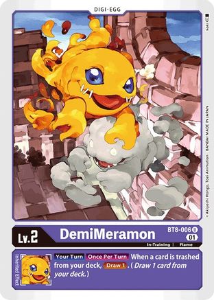 DemiMeramon (BT8-006) - New Awakening
