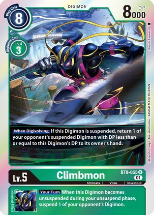 Climbmon (BT8-055) - New Awakening Foil