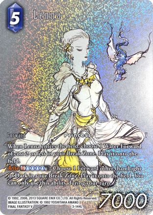 Lenna (Full Art Reprint) (3-144L) - Emissaries of Light Foil