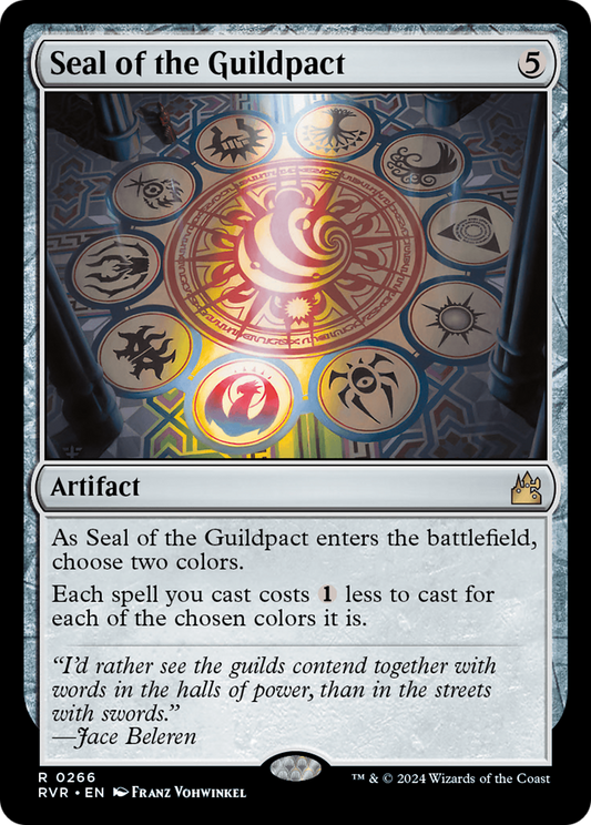 Seal of the Guildpact (RVR-266) - Ravnica Remastered