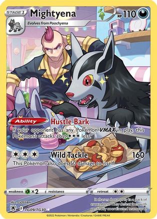 Mightyena TG09 - Holofoil SWSH10 Astral Radiance Trainer Gallery - Ultra Rare