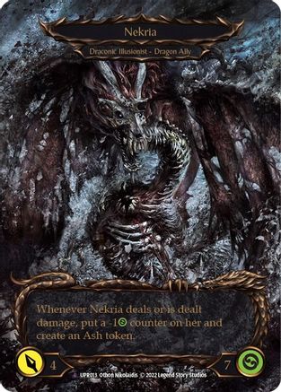 Invoke Nekria // Nekria (Marvel) (UPR013) - Uprising Cold Foil