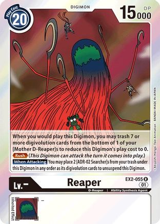 Reaper (EX2-055) - Digital Hazard Foil