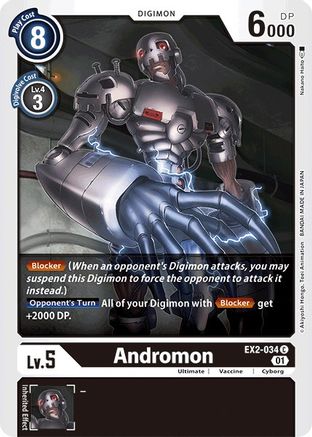 Andromon (EX2-034) - Digital Hazard