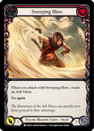 Sweeping Blow (Red) (UPR030) - Uprising Rainbow Foil