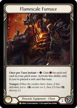 Flamescale Furnace (UPR084) - Uprising Rainbow Foil