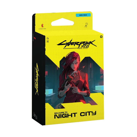 PREORDER! Cyberpunk TCG: Starter Deck – Welcome to Night City: The Heist