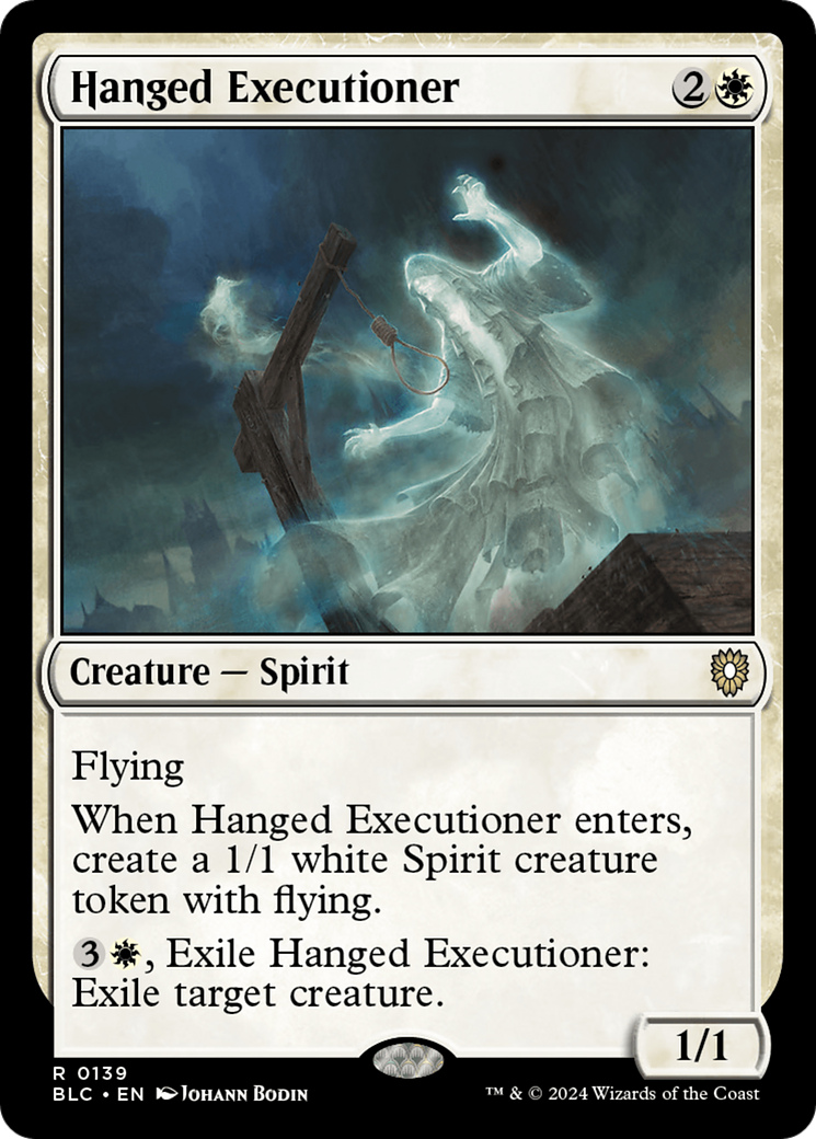 Hanged Executioner (BLC-139) - Bloomburrow Commander