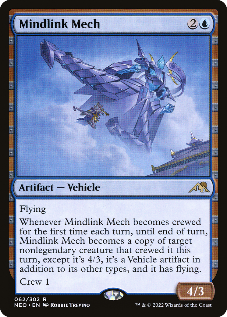 Mindlink Mech (NEO-062) - Kamigawa: Neon Dynasty Foil