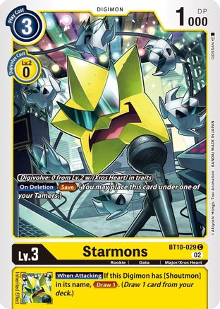 Starmons (BT10-029) - Xros Encounter