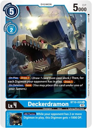 Deckerdramon (BT10-020) - Xros Encounter