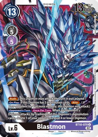 Blastmon (BT10-070) - Xros Encounter