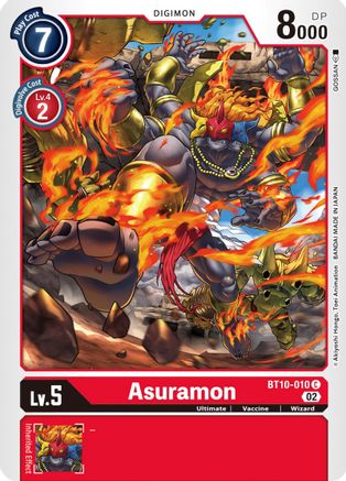 Asuramon (BT10-010) - Xros Encounter