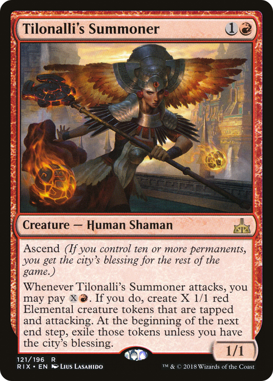 Tilonalli's Summoner (RIX-121) - Rivals of Ixalan