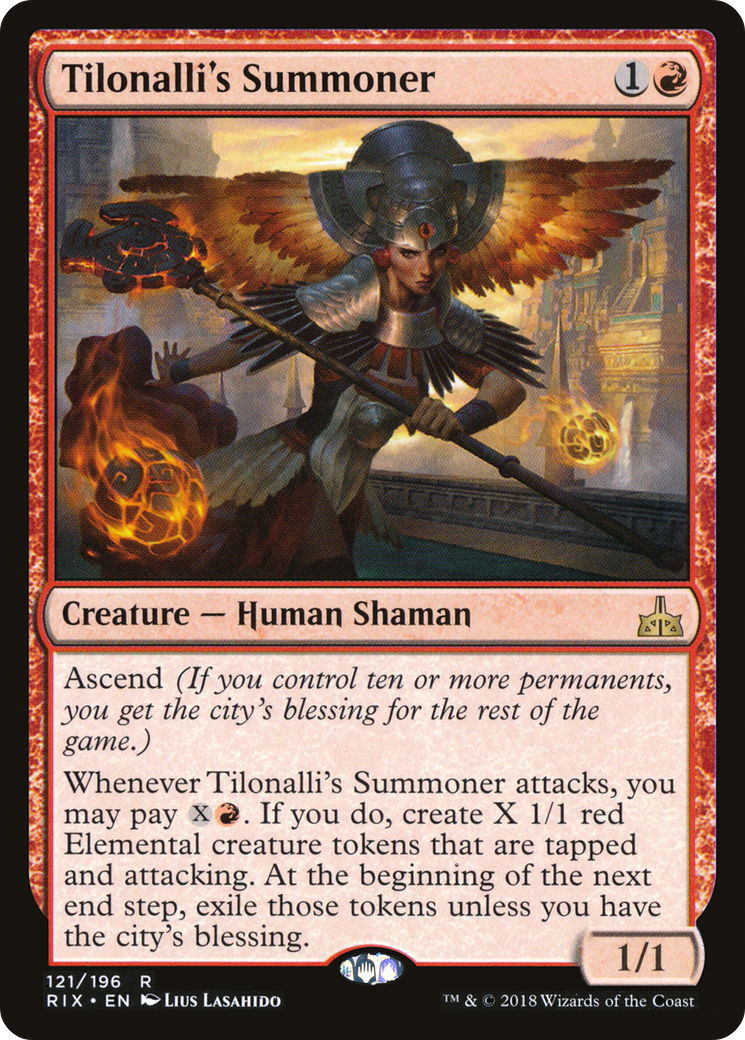 Tilonalli's Summoner (RIX-121) - Rivals of Ixalan