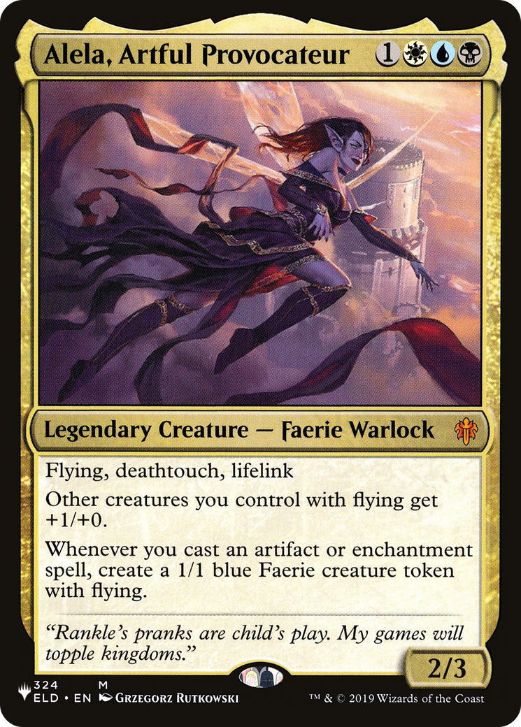 Alela, Artful Provocateur (LIST-ELD-324) - The List