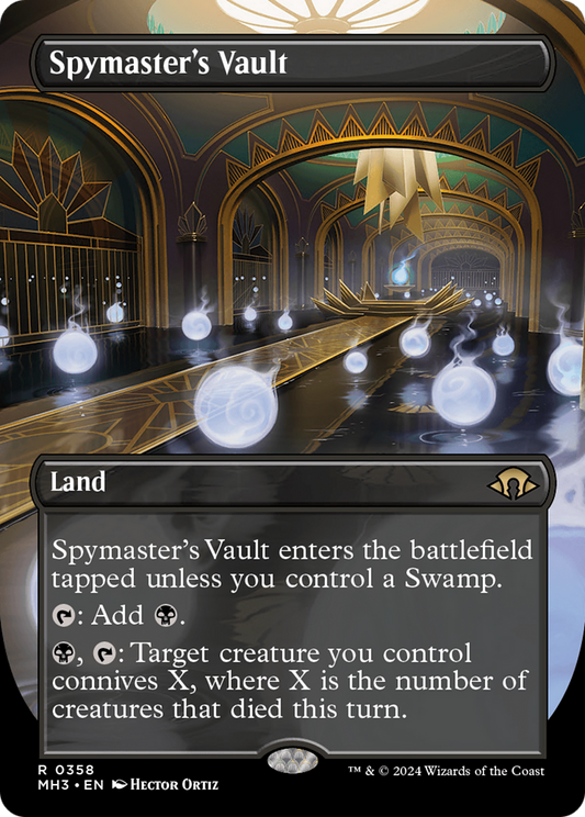 Spymaster's Vault (MH3-358) - Modern Horizons 3 (Borderless)