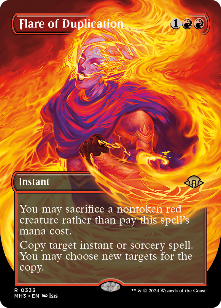 Flare of Duplication (MH3-333) - Modern Horizons 3 (Borderless)