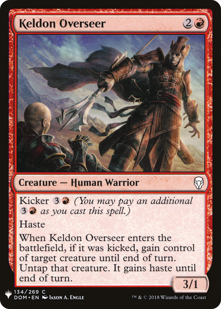 Keldon Overseer (LIST-DOM-134) - The List